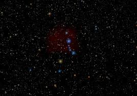 Logran captar el choque de dos chorros de gas durante la formación de estrellas