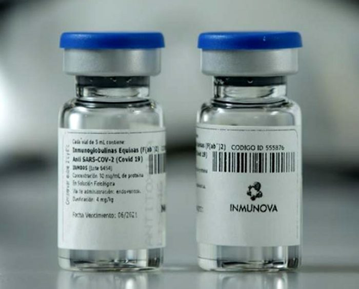 Un laboratorio avanzó en un tratamiento con suero hiperinmune para tratar coronavirus