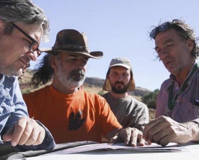 Científicos argentinos descubren huellas de un animal que precedió a los dinosaurios Científicos argentinos descubren huellas de un animal que precedió a los dinosaurios