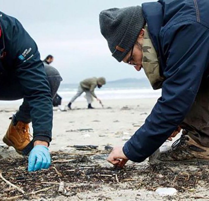 Una invasión de bolitas plásticas sacude a la costa europea y preocupa a especialistas