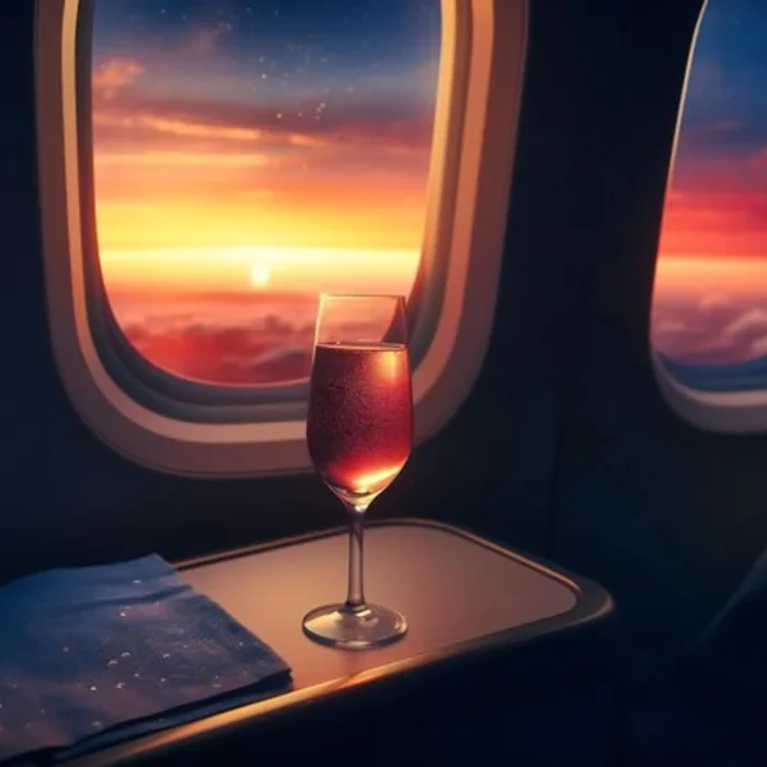 Los 5 mayores peligros de tomar alcohol en un avión Los 5 mayores peligros de tomar alcohol en un avión