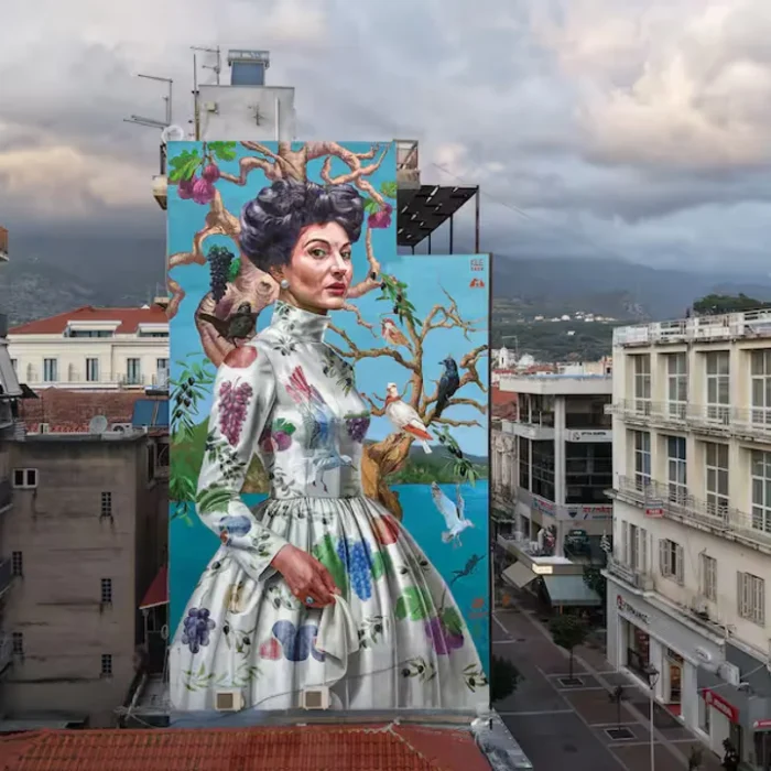 Un mural griego de María Callas, el mejor del mundo
