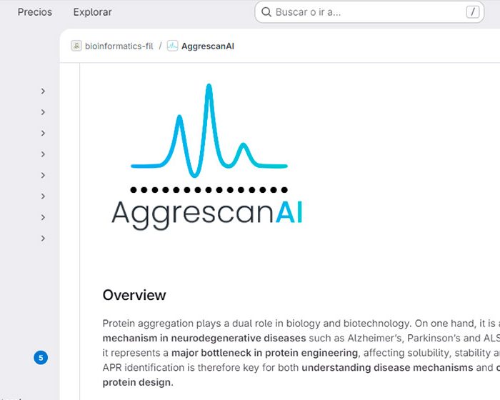 Software con IA para estudiar proteínas asociadas a Alzheimer, Parkinson y otras enfermedades neurodegenerativas