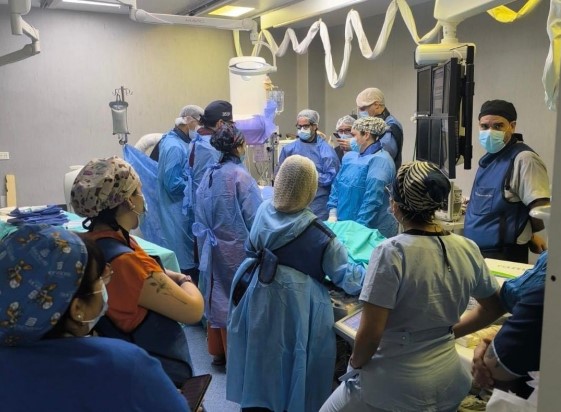 Emplean técnica pionera para prevenir el ACV en el sistema público